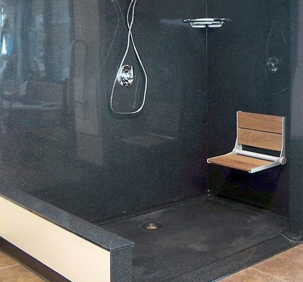 shower display photo
